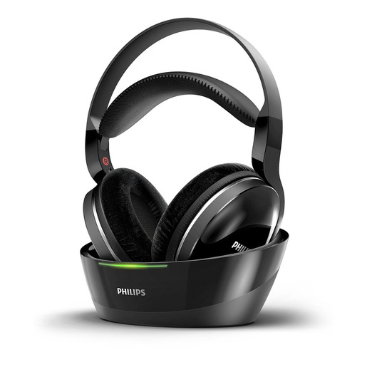 Philips SHD8850/12 cuffia e auricolare Cuffie Wireless A Padiglione MUSICA Nero
