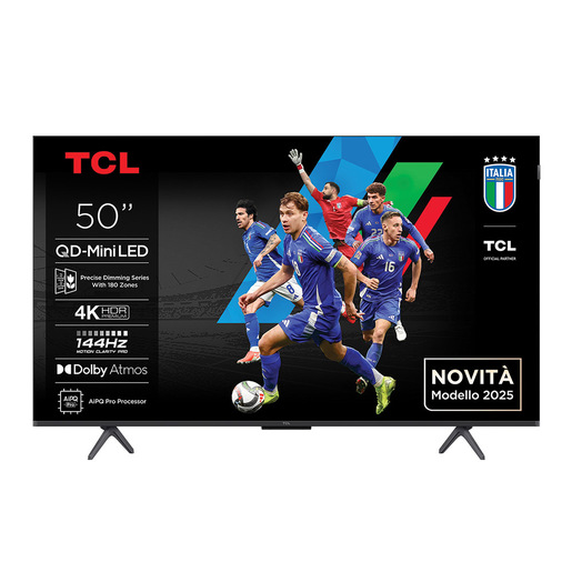Image of TCL C6K Serie Smart TV QD-MiniLED 4K 50'' 50C6K, 144Hz, Dolby Vision IQ & Atmos, Google TV