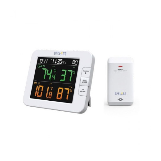 Image of Explore Scientific WSH4102 stazione meteorologica digitale Bianco Batteria Wi-Fi