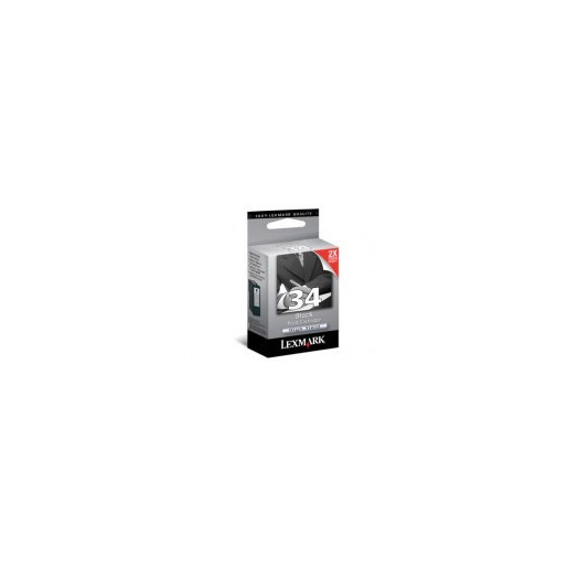 Image of Lexmark No.34 High Yield Black Print Cartridge BLISTER Originale