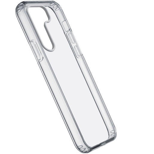 Image of Cellularline Clear Strong - Galaxy S23 Custodia rigida con bordi in gomma