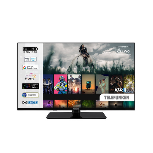 Image of Telefunken TE40750B45I2KT TV 101,6 cm (40'') Full HD Smart TV Wi-Fi Nero 250 cd/m²