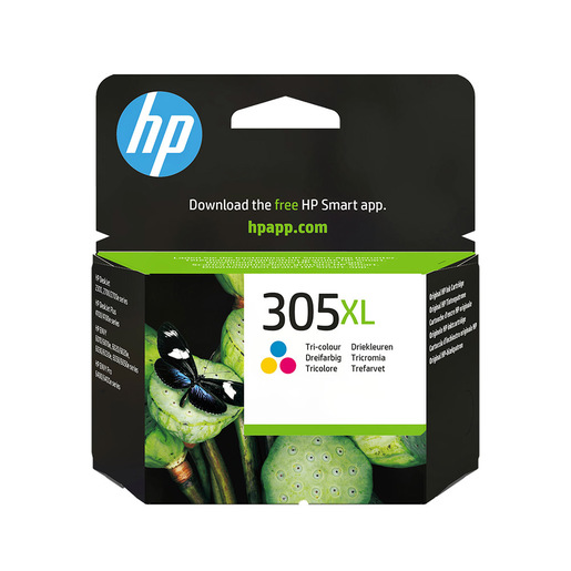 Image of HP Cartuccia di inchiostro tricromia originale ad alta capacità 305XL