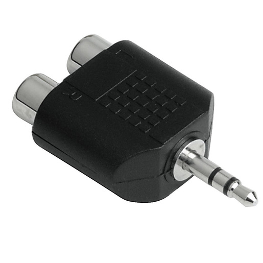 Hama Adattatore 2 RCA F/Jack 3.5 mm M