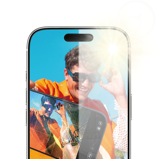 Image of PanzerGlass Anti-Reflective Armor Vetro Temperato iPhone 17 Pro con EasyAligner