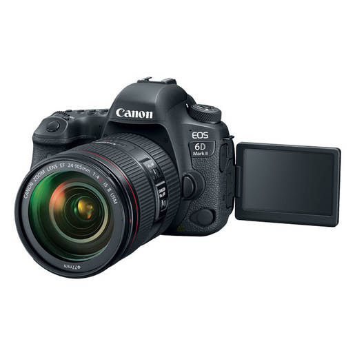 Canon EOS 6D Mark II + EF 24-105mm IS STM Kit fotocamere SLR 26,2 MP CMOS 6240 x 4160 Pixel Nero