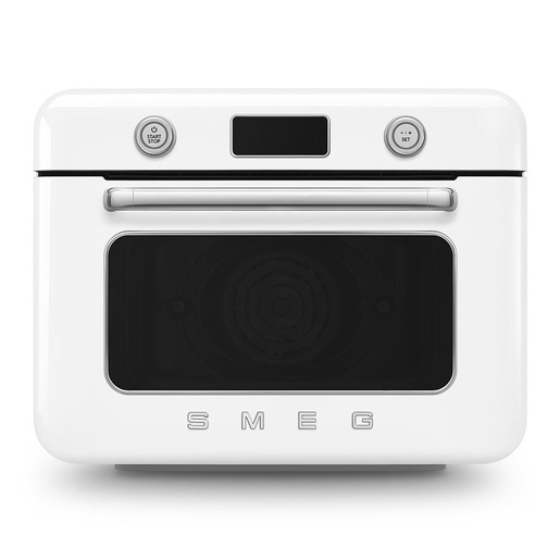 Image of Smeg Forno combinato a vapore da appoggio 50's Style - Bianco - COF01WHEU