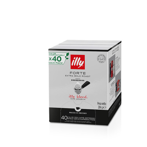 Image of Illy 40 Caffè in Cialde Monodose E.S.E. Tostato INTENSO