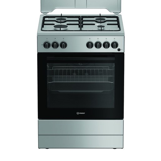 Image of Indesit I6G3PMS Cucina A Elettrico Gas Acciaio inox