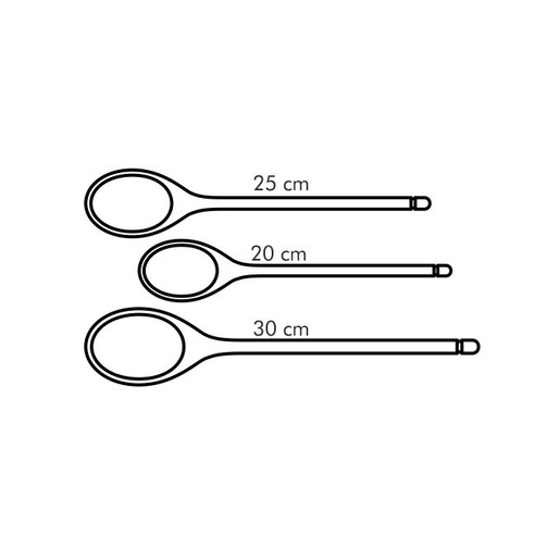Image of Tescoma Set 3 Cucchiai ovali woody
