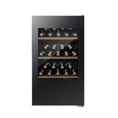 Cantina Vino Hisense MWC4894GF Per 30 Bottiglie - Monotemperatura, Ripiani In Legno, Vetro Anti UV, Display Touch, 2023 - Foto 5