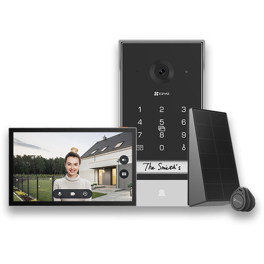 Image of EZVIZ EP7 sistema per video-citofono 17,8 cm (7'') Nero, Argento