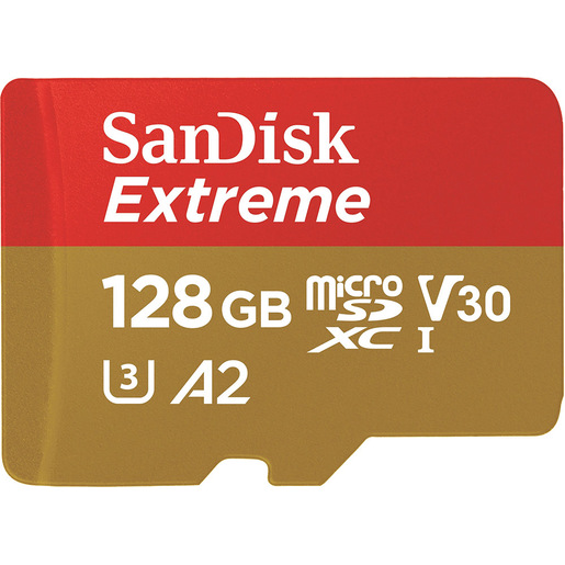 Image of SanDisk Extreme 128 GB MicroSDXC