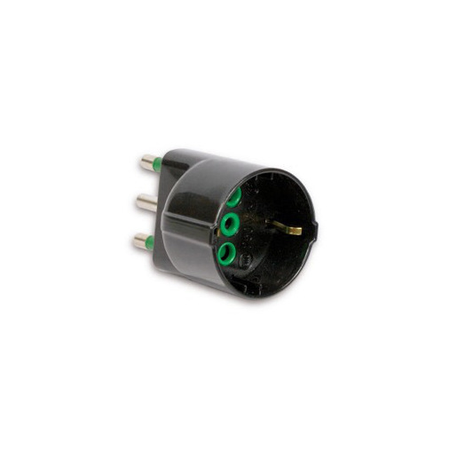 Image of FME 87131 adattatore per presa di corrente Tipo L (IT) Universale Nero