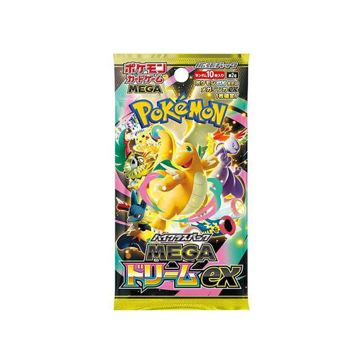 Image of Pokémon 10 carte da collezione giapponesi Mega Dream