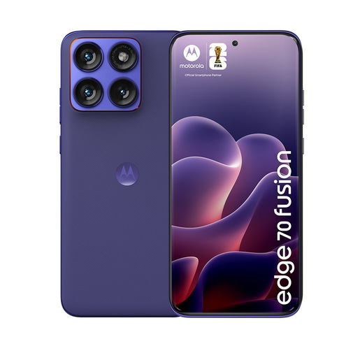 Image of Motorola edge 70 fusion 17,2 cm (6.78'') Doppia SIM Android 16.0 5G USB tipo-C 8 GB 256 GB 5200 mAh Viola