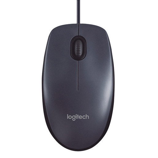 Image of Logitech M100 Mouse USB con Cavo, 3 Pulsanti, Tracciamento Ottico 1000