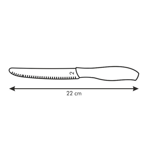 Image of Tescoma Coltello tavola 12 cm, 6 pz Sonic