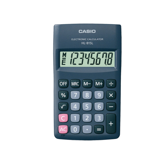 Image of Casio HL-815L calcolatrice Tasca Calcolatrice di base Nero cod015