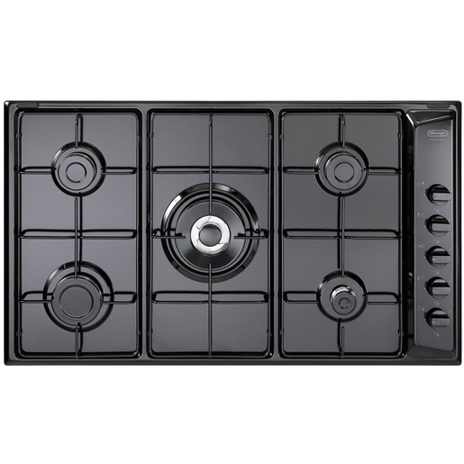Image of De’Longhi NL 59 DD piano cottura Nero Da incasso 90 cm Gas 5 Fornello(i)