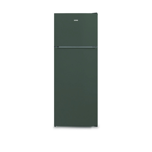 Image of Ignis IGND2 1402 XP4E Frigorifero doppia porta a libera installazione, Dual No Frost , 70 cm, Classe E, Manhattan Grey, 39 db, h 1850cm