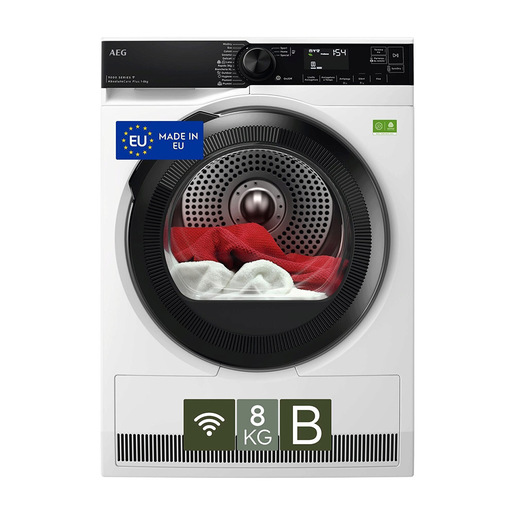 AEG Series 9000 Asciugatrice 8 Kg Classe B TR9HH8BY MADE IN EUROPE