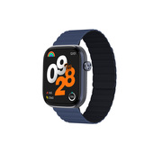 IMIKI FRAME LITE ST2 - Smartwatch uomo donna - Display ISP 1,96", Connettività Bluetooth, Cinturino magnetico, Misura ossigeno nel sangue e Frequenza cardiaca, Android e iOS - Blue + Blue/Black-image