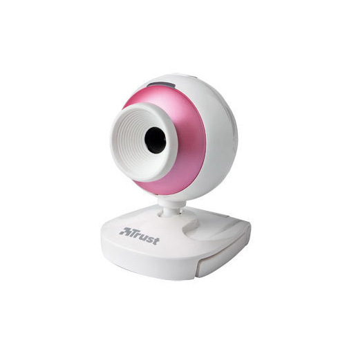 Image of        Trust InTouch Chat webcam 640 x 480 Pixel USB Rosa