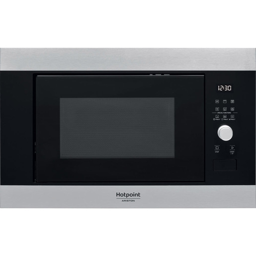 Image of Hotpoint Ariston MF25G IX HA.1 Microonde con grill, inox, 25Lt, Defrost,Funzioni Automatiche