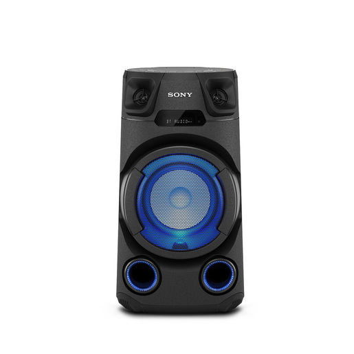 Image of Sony MHC-V13 - Altoparlante Bluetooth All in One con JET BASS BOOSTER, Effetti Luminosi, Lettore CD, USB, Nero
