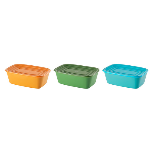 Image of Fratelli Guzzini Everfresh Rettangolare Set 2,15 L Multicolore 3 pz