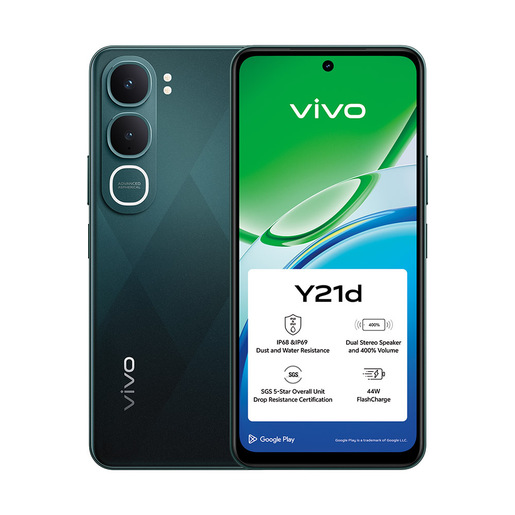 Image of VIVO Y21d 17 cm (6.68'') Android 15 4G USB tipo-C 4 GB 256 GB 6500 mAh Verde
