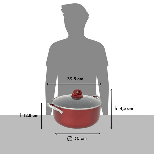 Image of Aeternum AP000007 pentolone Rosso