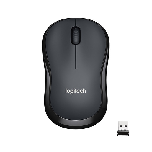Logitech M220 SILENT Mouse Wireless, 2,4 GHz con Ricevitore USB, Tracciamento Ottico 1000 DPI, Durata Batteria di 18 Mesi, Ambidestro, Compatibile con PC