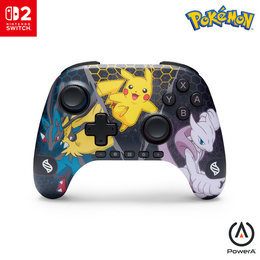 Image of PowerA Advantage Controller Wireless per Nintendo Switch 2, Gamepad senza fili per Nintendo Switch - Pokémon Evoluzioni Mega