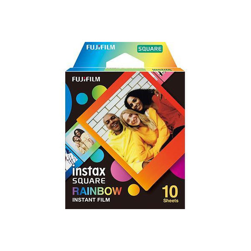 Image of        Fujifilm Instax Square SQ10/SQ6/SQ1 Rainbow pellicola per istantanee 1