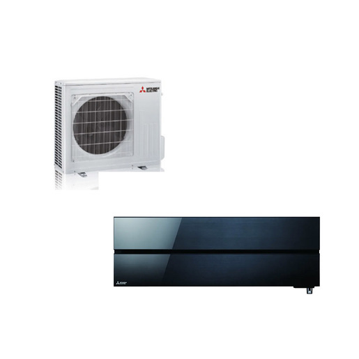 Image of Mitsubishi Electric MITKITMSZLN50VGB condizionatore fisso Climatizzatore Monosplit system Nero, Bianco