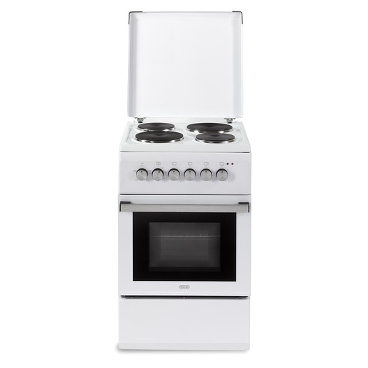 Image of De’Longhi DL554EWP2 cucina A Elettrico Piano cottura a bobina Bianco