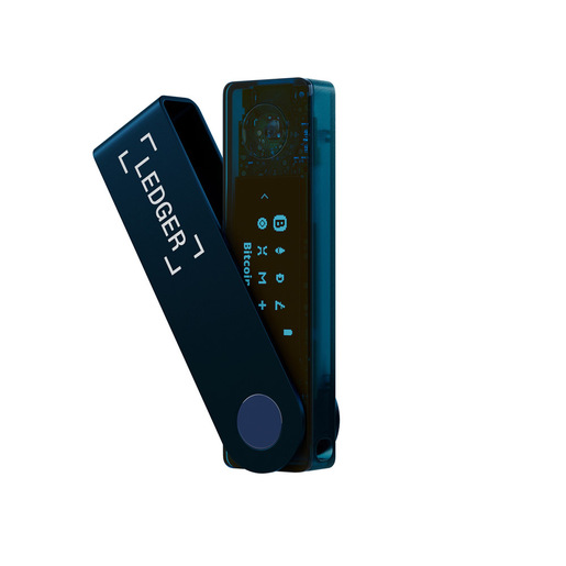Image of Ledger Nano X Portafoglio hardware con chiavetta USB Blu
