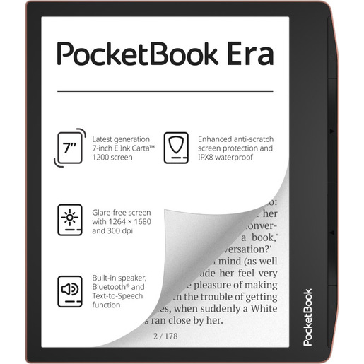 Image of PocketBook 700 Era Copper lettore e-book Touch screen 64 GB Nero, Rame