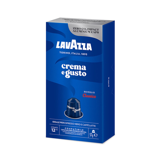 Image of        Lavazza Capsule Compatibili Nespresso Crema e Gusto, 10 Capsule