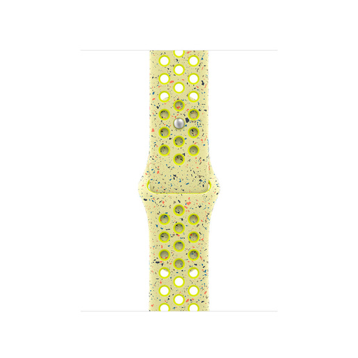 Image of Apple MG9W4ZM/A accessorio indossabile intelligente Band Giallo Alluminio, Fluoroelastomero