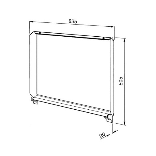 Image of Smeg C90CEB/1 accessorio e componente per piano cottura Vetro, Metallo Coperchio per fornello