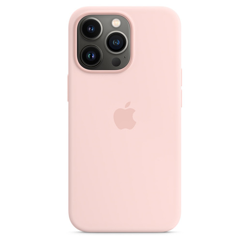 Image of Apple Custodia MagSafe in silicone per iPhone 13 Pro - Rosa creta