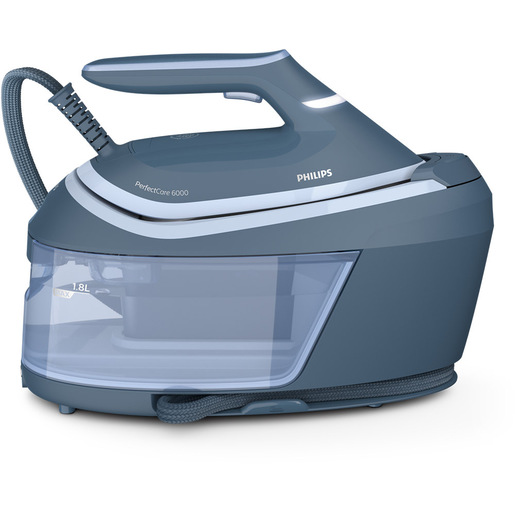 Image of Philips 6000 series PerfectCare PSG6042/20, Ferro da stiro generatore di vapore, 2400W, 1.8L, piastra in acciaio inox