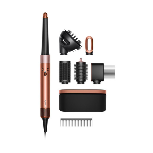Image of Dyson Airwrap ID Curly + Coily Multistyler Caldo Nero, Rose Gold