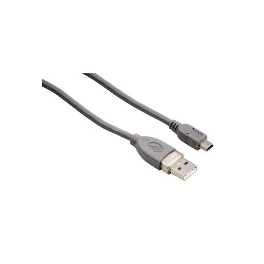 Image of Hama Cavo USB A 2.0/Mini USB B 2.0, 0,25 metri, grigio, 1 stella