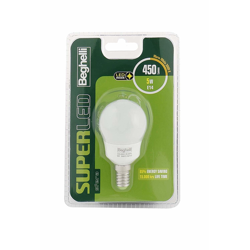 Image of Beghelli 56890BL energy-saving lamp 5 W E14 A+