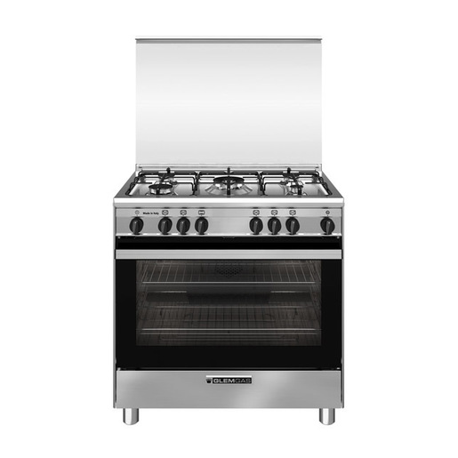 Image of Glem Gas SA865VI cucina A Acciaio inox Forno GAS Vent