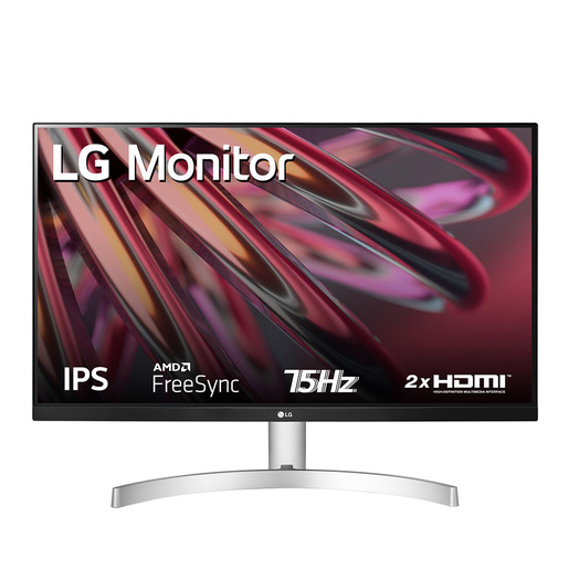 Image of LG 24MK600M-W Monitor Full HD 24'' IPS 75Hz Silver
